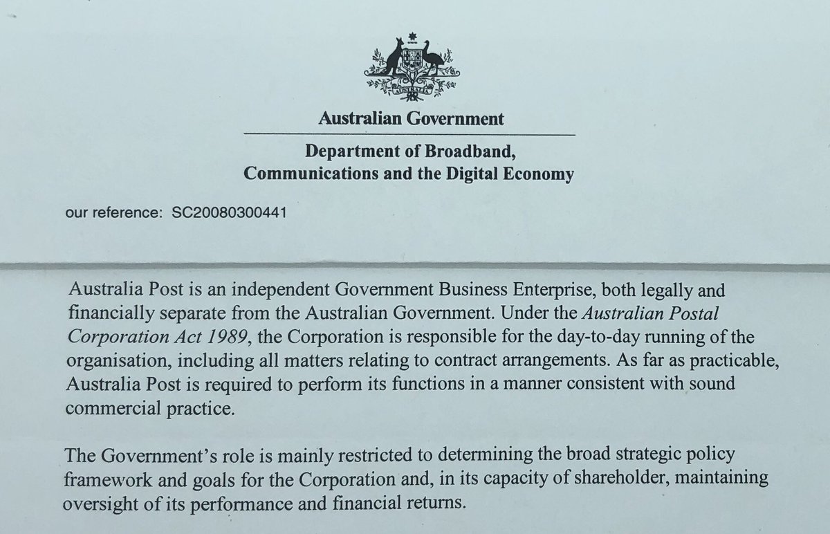 fuwap15's tweet image. #pmlive Stephen Conroy, ex Communications Minister who has forgotten that @auspost is financially independent from Government, therefore it is not taxpayer's money!