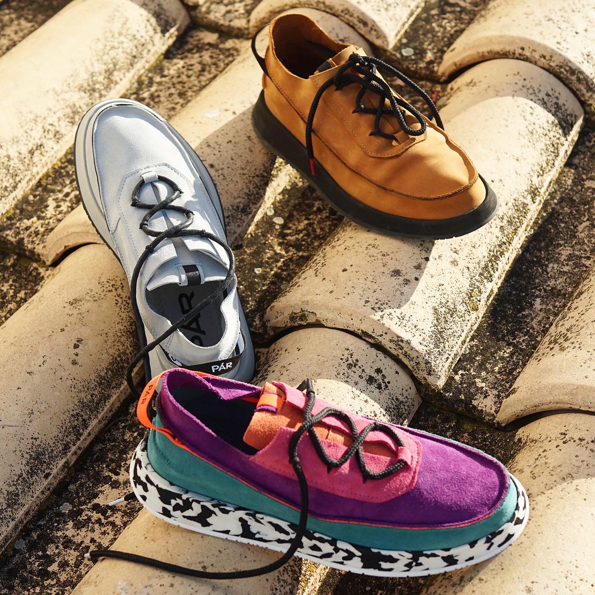 New shoes "Pár" from Prague with Pano typeface in use.