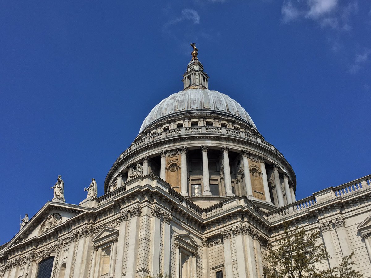 Walked from Waterloo to The City and back. Caught up with our wonderful cafe manager/all around legend at <a href="/hostcafelondon/">Host Café</a> and sat under the dome of St Paul’s chatting to my Mum (📞). Before getting a train home I had a shopcident in <a href="/Foyles/">Foyles Bookshop</a> Southbank.
All in all I now need a nap.