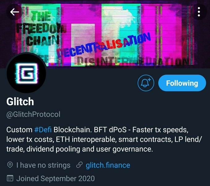 AstrologyCrypto's tweet image. $GLCH is the first ‘for purpose’ #Defi Blockchain
💰$23M Market Cap
🔓Most Private/Seed/Presale Tokens Unlocked
🤝Partners with $ORN #API3 $RAMP $UNN $CELL $ROUTE
🤝@JeffKirdeikis CEO @Trustswap is a Strategic Advisor
👨‍🔧Project Leads are Public &amp;amp; Visible
coingecko.com/en/coins/glitc…