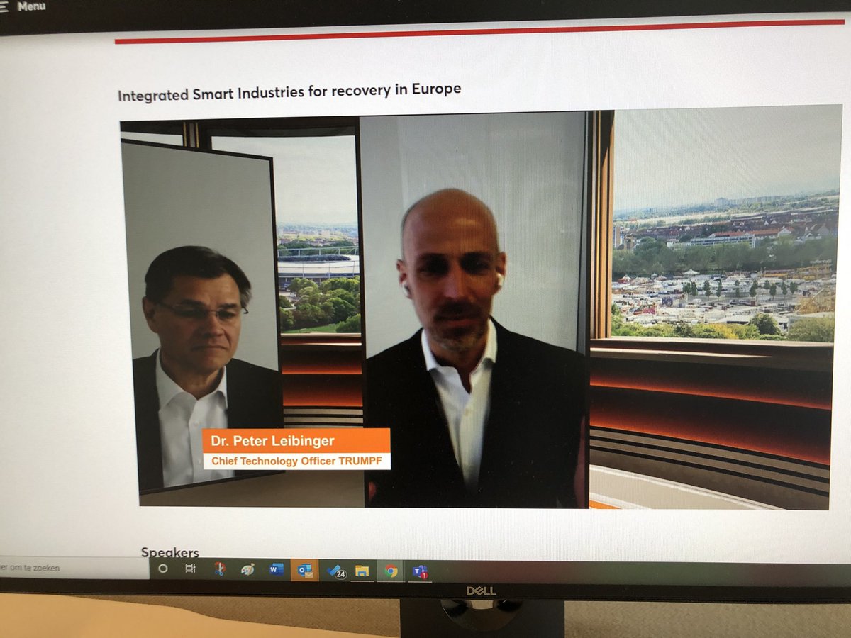 Dr. Peter Leibinger, CTO of <a href="/TRUMPF_News/">TRUMPF</a> advices businesses to invest in R&amp;D and to take (shared) risks to be succesfull as well! #HM21 <a href="/ASMLcompany/">ASML</a> <a href="/ZEISS_Group/">ZEISS Group</a> <a href="/hannover_messe/">HANNOVER MESSE</a>