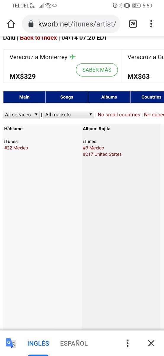 FansGatti's tweet photo. El álbum de @Dalumusica entró al chart de USA 🥳
. 
TODOS SOMOS ROJITA https://t.co/IOkpQBWLJz https://t.co/GS3LUpLcGu