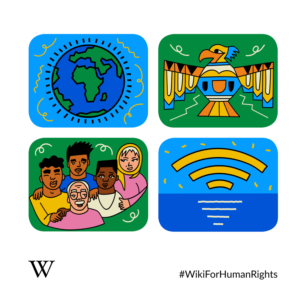 The air we breathe, the 💧we drink & the world in which we live can mean the difference between life & death

Now is the time to claim the human right to a safe, clean, healthy & sustainable environment.

Join the #WikiForHumanRights launch to learn more
bit.ly/3e0h8lk