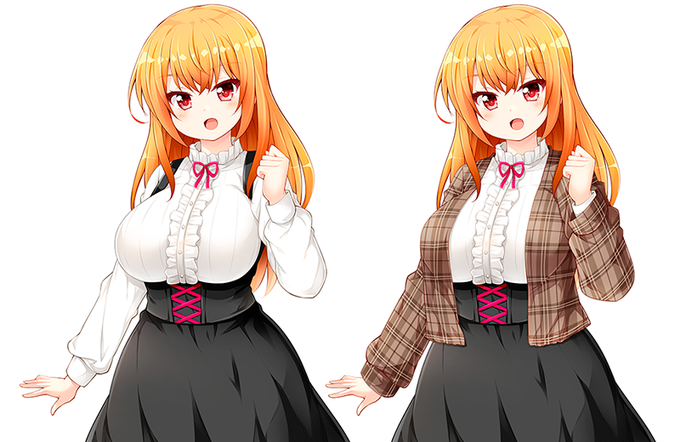 SKIMAにて今生康宏様(@konjyo_yasuhiro)からご依頼頂いた立ち絵を描かせて頂きました!
ありがとうございました!
#SKIMA #コミッション 