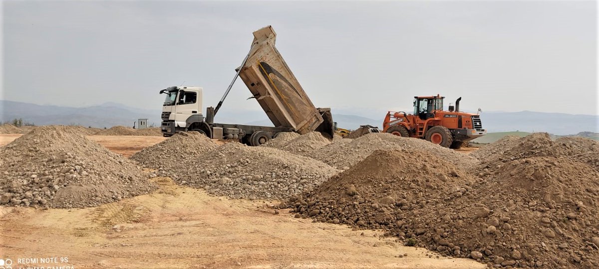 TURKEY LATEST: prep work for the construction of the pad at Basur-3