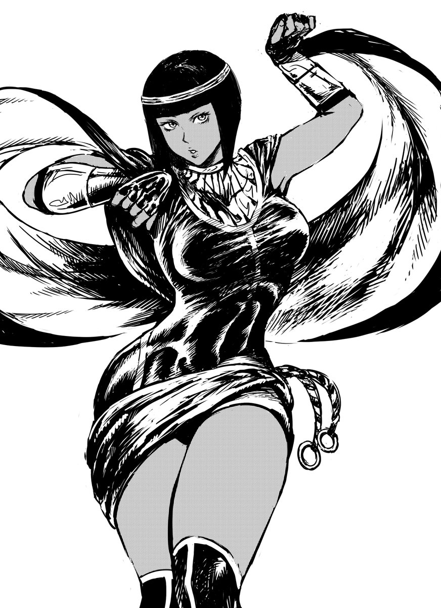 弐篠穴闇 メナト ストリートファイター ストリートファイター5 イラスト イラスト好きな人と繋がりたい Streetfighterv Capcom メナト スト5 Streetfighter Menat 格ゲーキャラ描こうぜ T Co Lguoxip37t