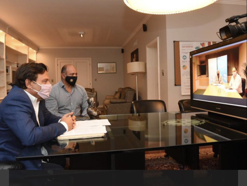 El Gobernador reactivó la construcción de 837 viviendas en la Provincia
Fue a partir de un acta adhesión al Programa Reconstruir que el mandatario salteño firmó con el Ministro de Desarrollo Territorial y Hábitat de la Nación a través de videoconferencia 
salta.gob.ar/prensa/noticia…