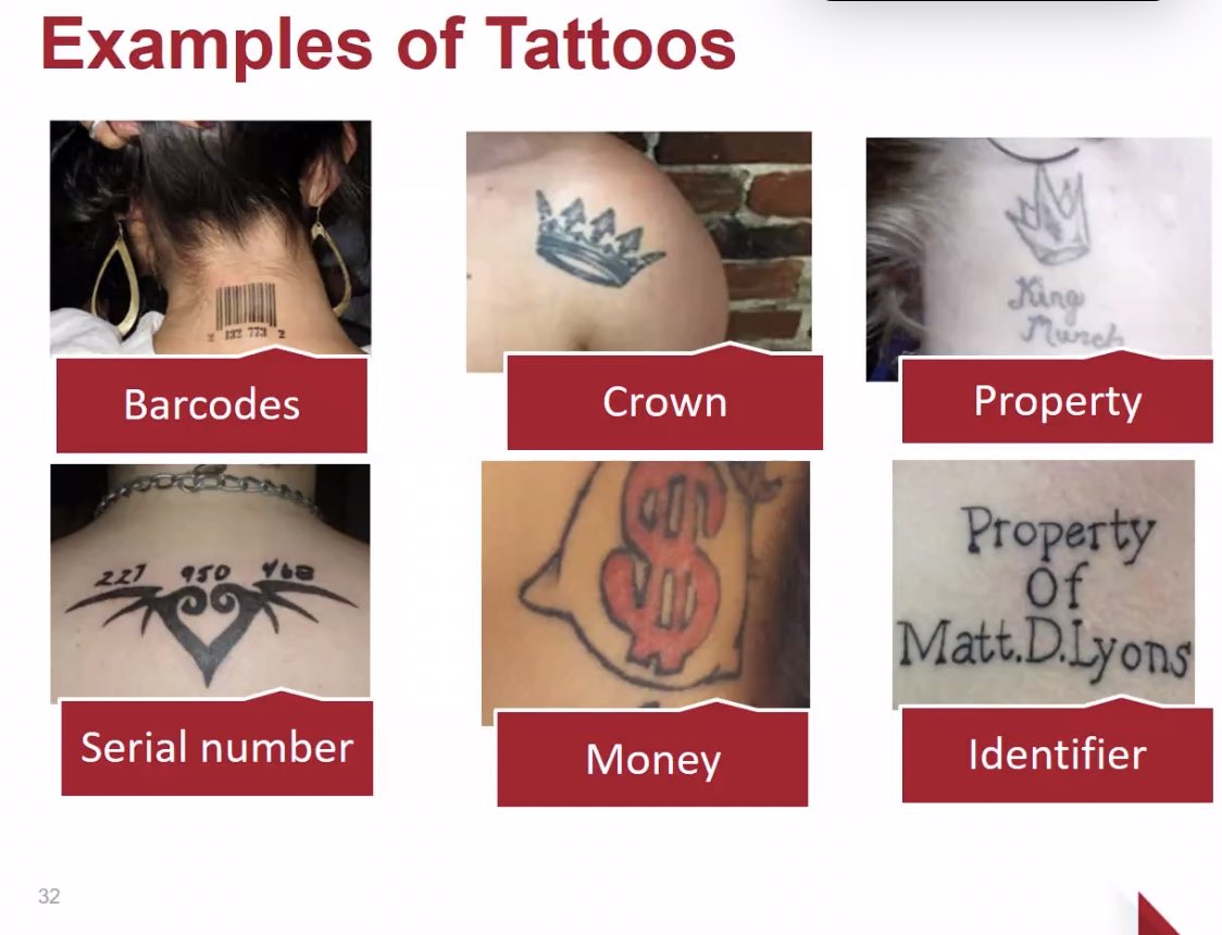 Human Trafficking Tattoos Crown It Was A Great Blogs Lightbox