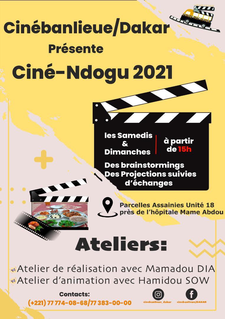 🚨 Nouveau 👉 Des ateliers #cinéma gratuits le dimanche à #Dakar avec notre cher partenaire #Cinébanlieue  !