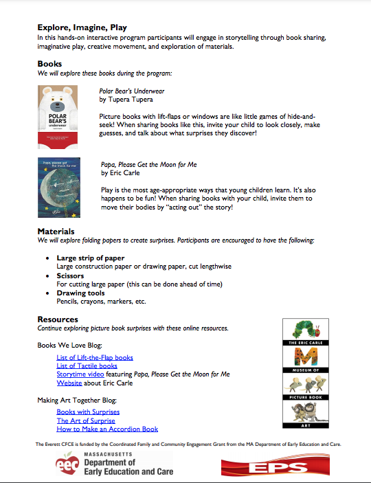 CfceEverett's tweet image. Join us for another Eric Carle Free Event! 
Register Here!! forms.gle/MRiX5sqjzxWgfH…