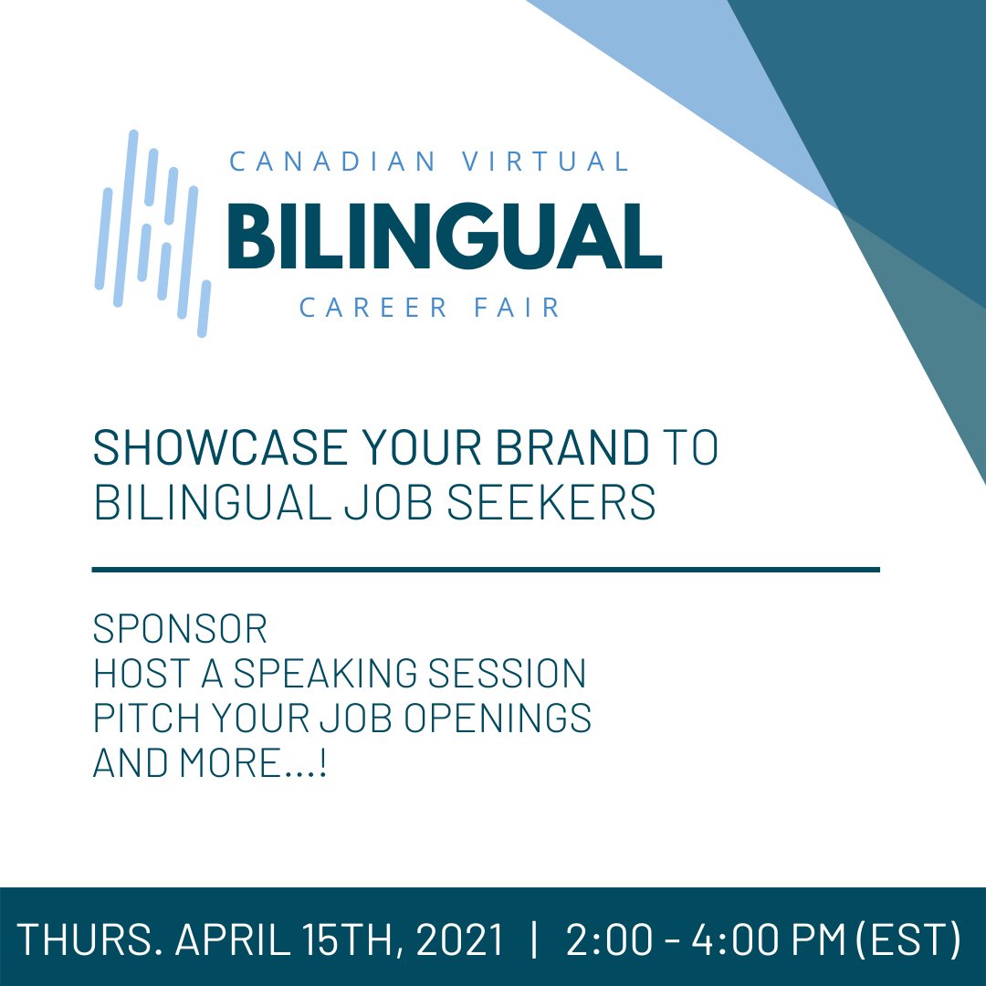 torecruiters's tweet image. Showcase your brand to job seekers at our upcoming career fairs…

Stay engaged and connect with your prospects by hosting a session, sponsor or virtually exhibit.

Learn more about the event and purchase your ad space: eventlogik.ca/job-search-eve…

#jobsearch #networking #torontojob