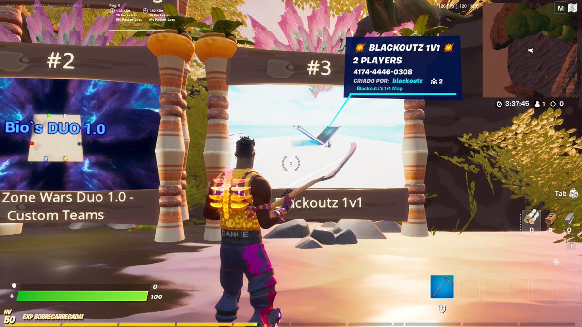 Mais uma pra Dengoso Mapas!! 🥳🥳

O mapa 1v1 que fizemos pro <a href="/blxckoutz/">blackoutz</a> entrou para Matchmaking! Agora todos no mundo podem jogar!

<a href="/DengosoMapas/">Dengoso Maps</a> @ElDengoso