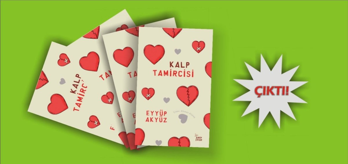 2021 masal yılımız oldu.

12.kitabımız Kalp Tamircisi çıktı.