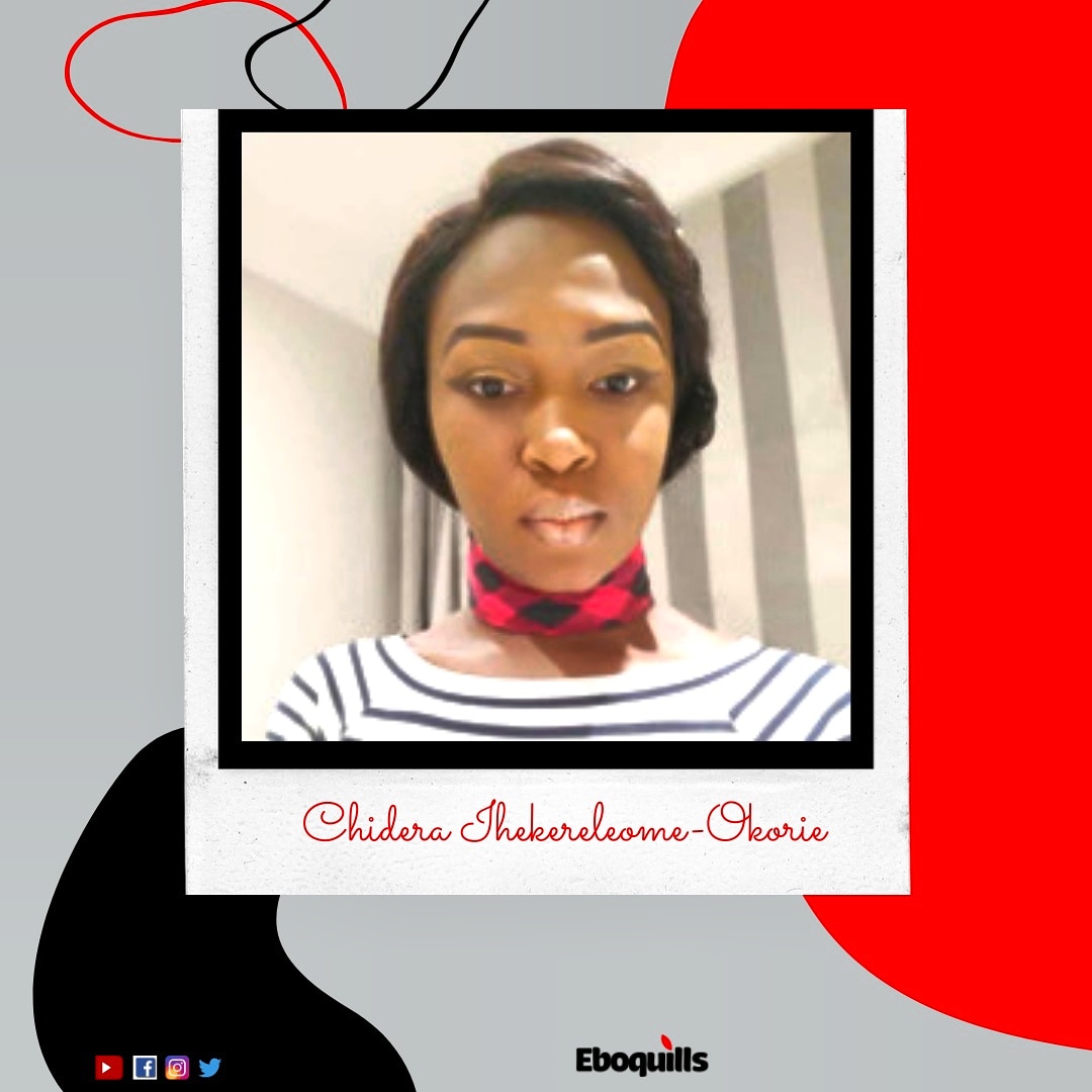 eboquills's tweet photo. Our Writer Crush this Wednesday is Chidera Ihekereleome-Okorie!
She recently won first place in the Nigerian NewsDirect @NigNewsDirect Poetry Prize, 2020 and was appointed Poet Laureate
Congratulations to the amiable poet!
#WCW #WritingCommnunity #poets #writers #eboquills https://t.co/j3ybhOTmL7