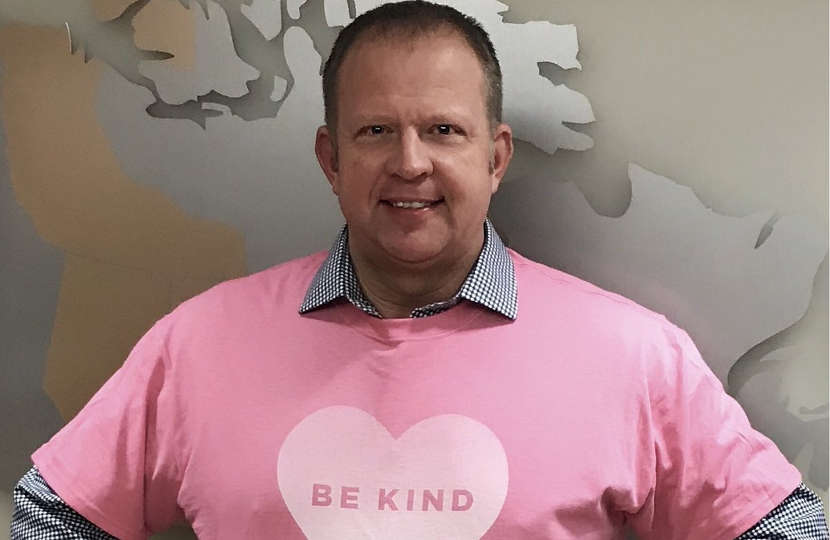 Although many of us are not working in the office today, we can still recognize #InternationalDayOfPink. Let’s stand together against homophobia, biphobia, transphobia, transmisogyny, and all forms of bullying.