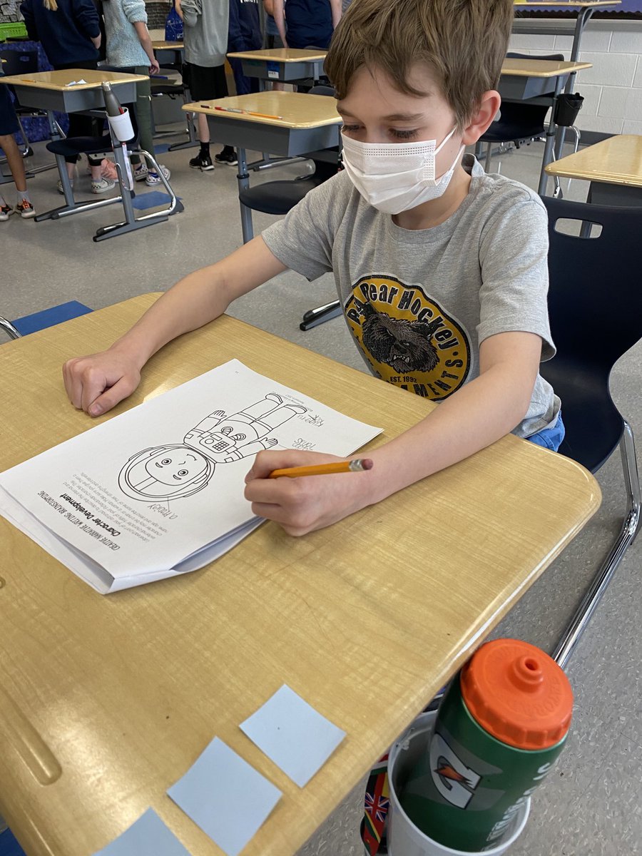 room31williams's tweet photo. Story outline and character development for our narrative planning today.  These kids are eager to write!! Ask them about their main conflict? What about their mai character’s traits? https://t.co/mpgMADwwOv