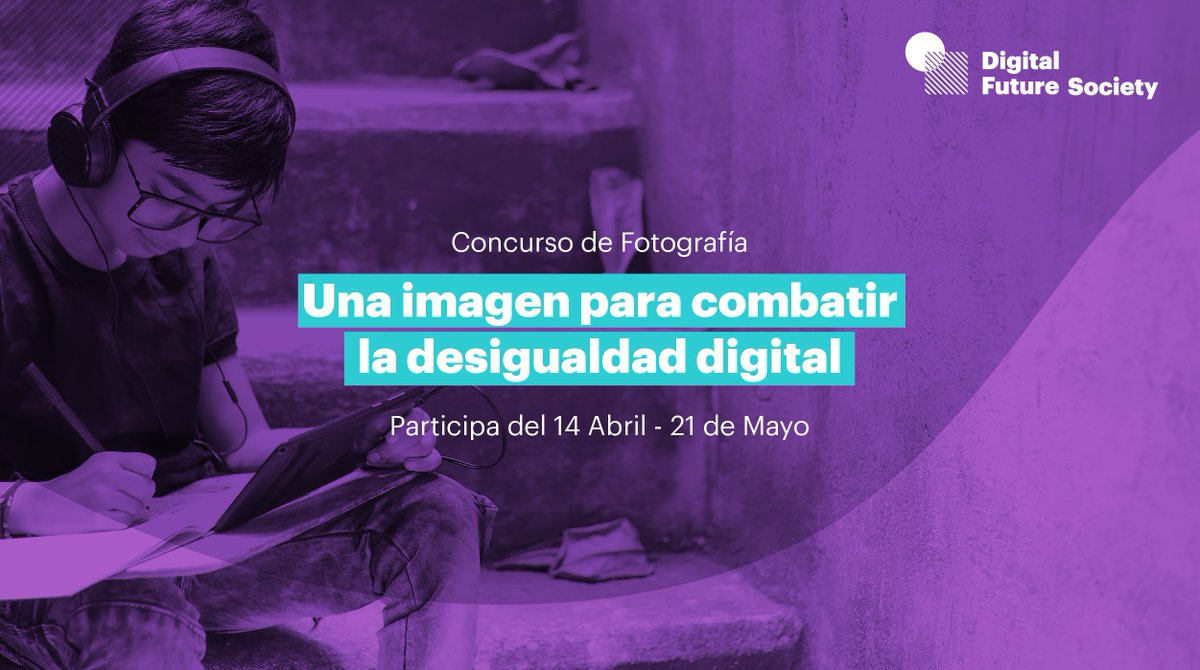 Brecha digital y desigualdades: historias para el cambio.

Concurso internacional #ARTivismo digital de <a href="/DFS_MWC/">Digital Future Society</a> 📷🤳  

Queremos recopilar obras visuales e historias que ayuden a concienciar y a inspirar acciones de cambio. ¿Nos ayudas a difundirlo? 👇
digitalfuturesociety.com/es/brecha-digi…