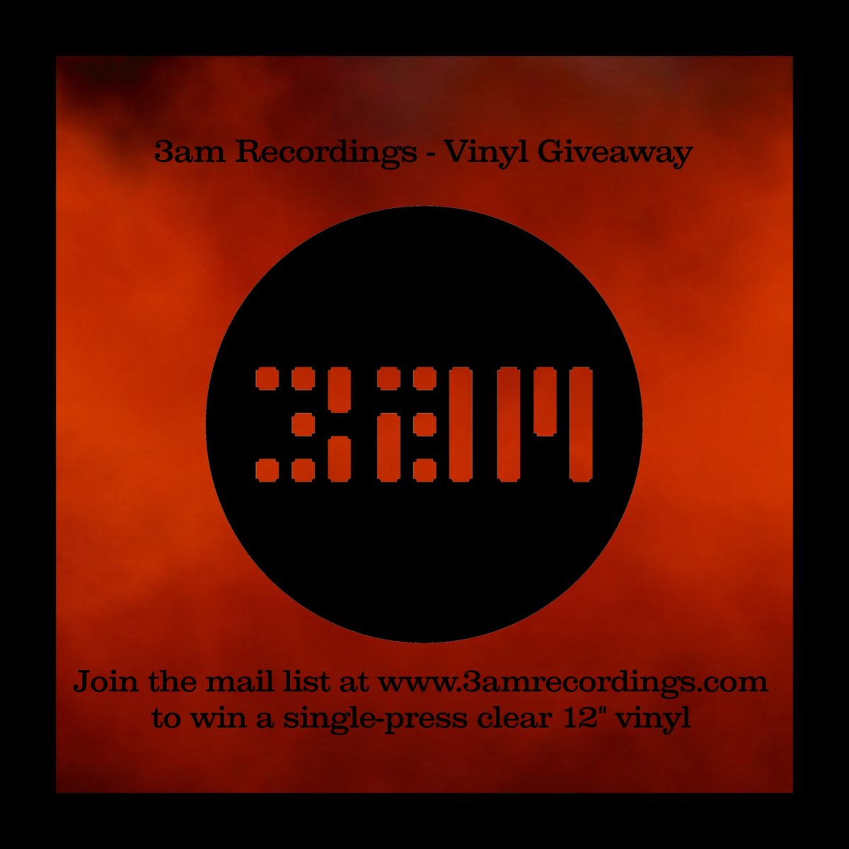 Want a chance to win a one-off clear 12" vinyl? Check the tracks here: soundcloud.com/3amrecordings/… - you have to June 14th to sign up at 3amrecordings.com !! #deephouse #housemusicallnightlong #housemusiconvinyl #deephouseonvinyl