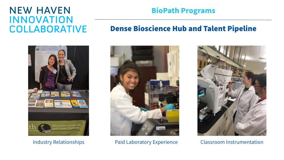 NewHavenED's tweet image. Thanks to New Haven Innovation Collaborative &amp;amp; @SCSU's #BioPath team for talking to @cityofnewhaven's Development Comm. on connecting #NHV residents &amp;amp; students to #bioscience workforce training opportunities. Make sure to attend the upcoming events below to learn more!