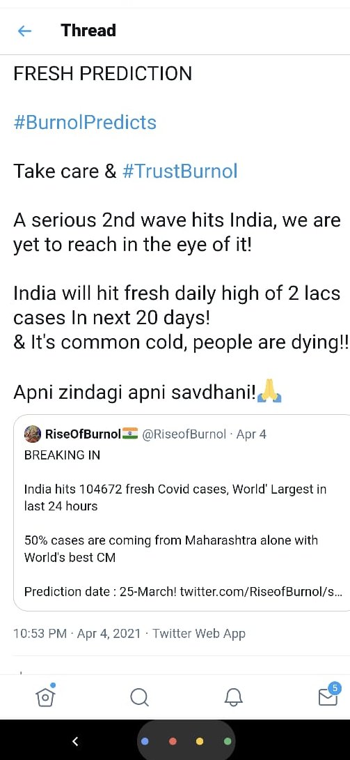 Another oneJust another dayPredicted 2 lacs cases in a single day within stipulated time and it happened!