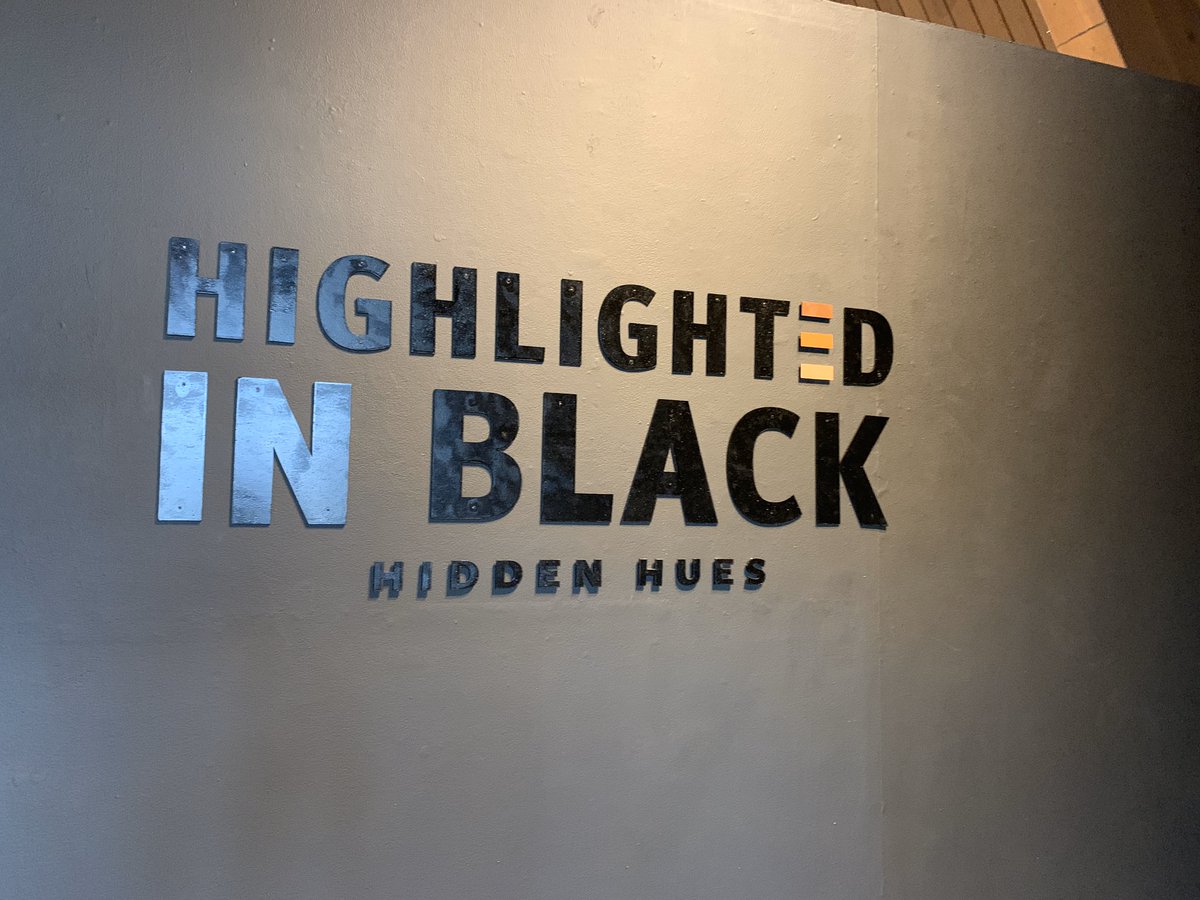 We’re at the CMU Art Gallery to see the “Highlighted in Black - Hidden Hues” display! Look for our “Art Review” segment soon or stop in and check it out, display is open through Saturday!