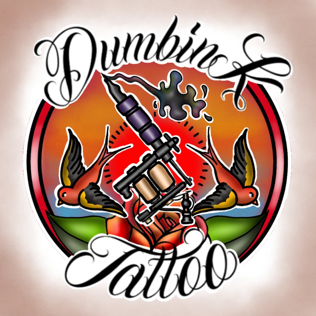 NaomiFjPixel's tweet photo. Hago tambien logotipos, bueno hago lo q puedo siendo lo mas fiel a lo q me pidais jajajaj os dejo por aqui un ejemplo de un logo q he hecho pa un tatuador @/dumbink_tattoo en insta 

Si quereis encargarme algo asi o mas info, escribanme md sin reparo 😊 https://t.co/qslBuq14aB