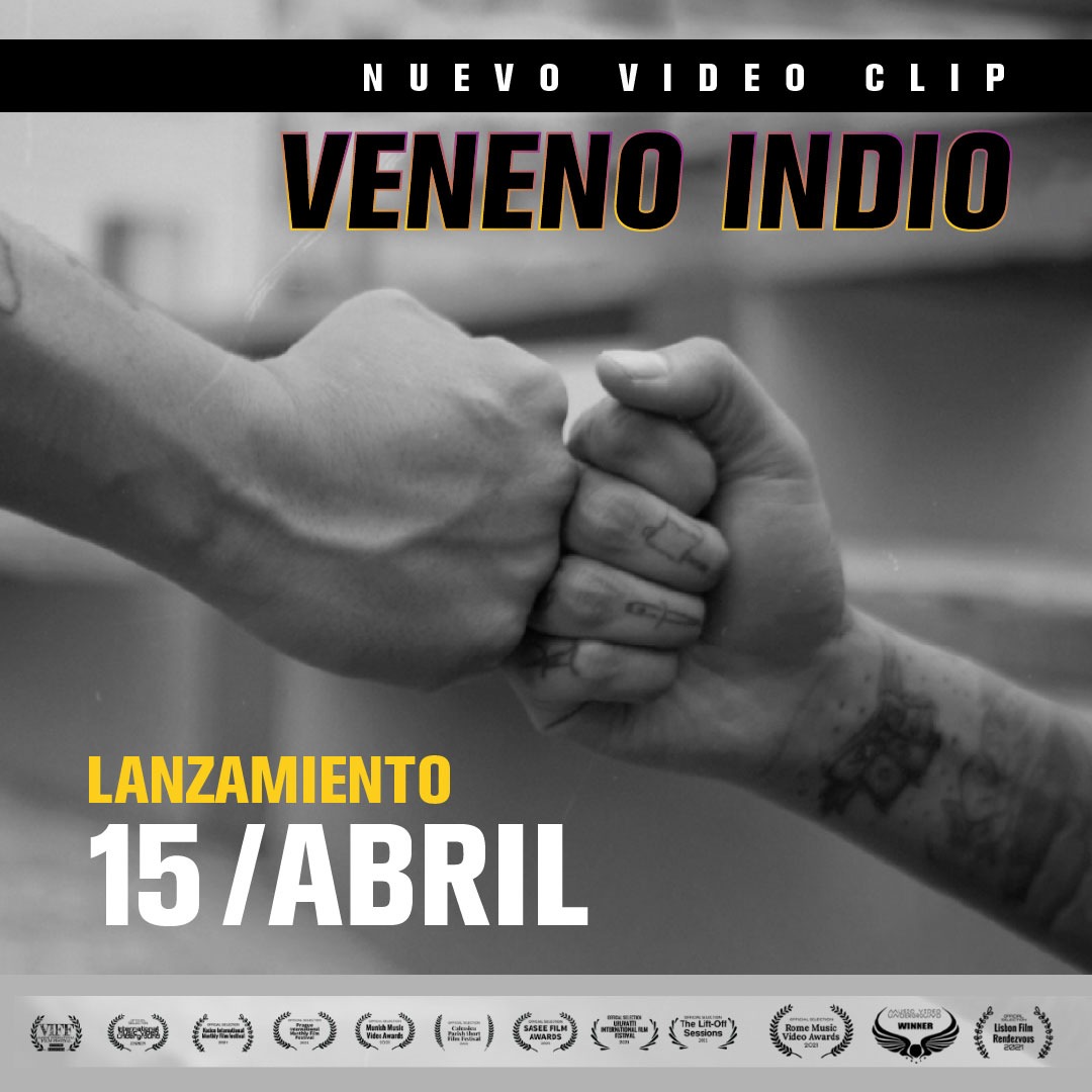 Mañana es el lanzamiento de nuestro nuevo video, Veneno indio. 
Suscríbete a nuestro canal de YouTube

youtube.com/user/toberaza6