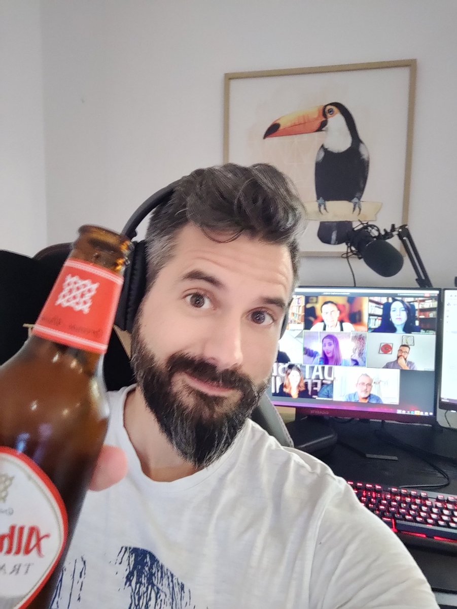 Que ganas de #databeers presencial!
Pero "endemientras" not bad... 🙃 <a href="/DataBeersMLG/">DataBeersMLG</a>