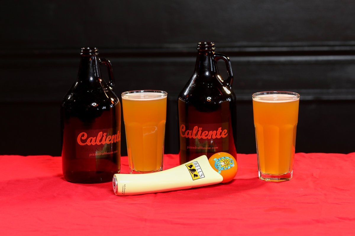 calientepdrafth's tweet image. Stop in for a $5 22oz #craftdraft of @BellsBrewery  #OberonAle! Available at all Caliente locations!

And if you're not feeling the #bar setting just yet, not to worry! Take a growler home for just $19! #americanwheatale #bellsbreweryoberon