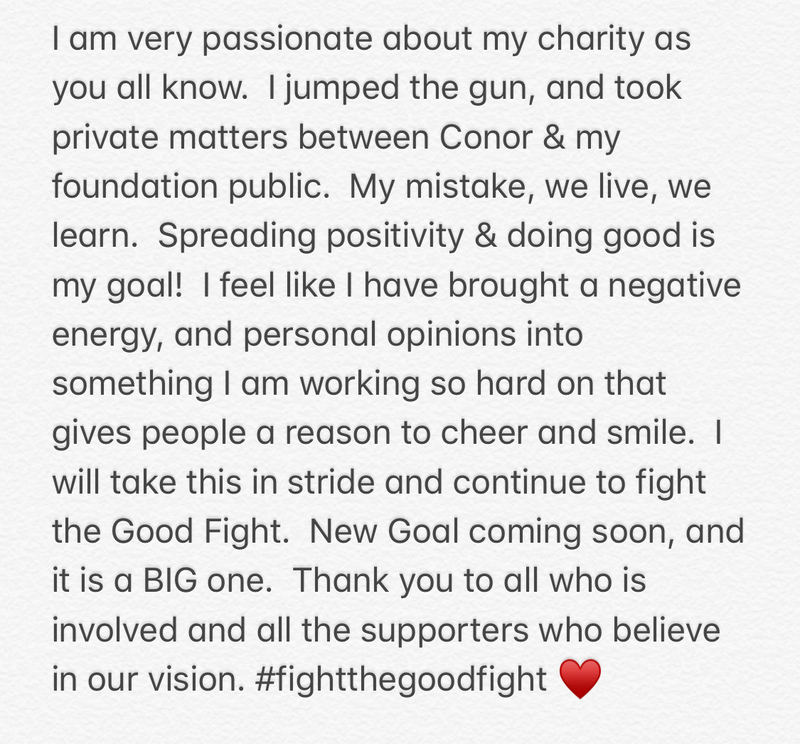 1-1 July 10th we will settle the score! Excited for the Trilogy with @TheNotoriousMMA but wanted to address this first. https://t.co/03GaPPSfeH