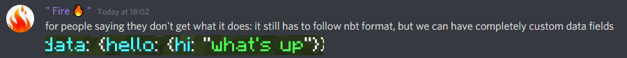 DATApACKNEWS's tweet photo. The marker is a new entity added for commands and data packs to use. It is not sent to clients, making it by far more efficient than other entities. Farewell, area effect clouds!
Markers also have a "data" NBT field that can save arbitrary NBT data, like storages can.
(2/3) https://t.co/hqd6iJmAO7