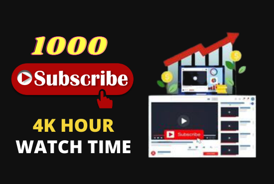You Can 100% Monetize Your YouTube Channel (4K Watch Time duration and 1K Subscribers!) With Us More Detail You Can Massage Us With This Page or 
Better Experience: You Can Visit This Link:
  👉👉👉fiverr.com/share/3bDVQm
#channelmonetizatin #YouTube #YouTubewatchtime