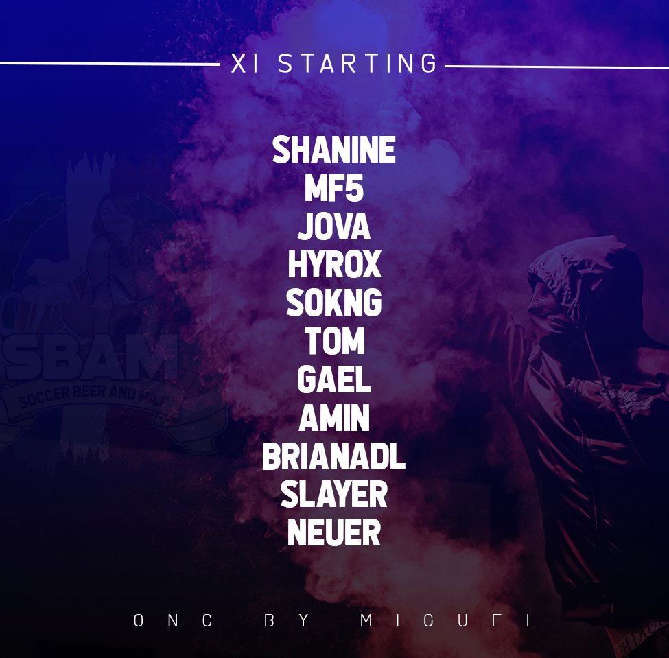 ONC nocturne Tonight by <a href="/miguel_cvlhoo/">Miguel 🇵🇹</a> 
XI Starting #SBAM