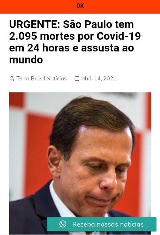 "NOSSA... Como o "LOCKDOWN" é eficiente hein?

"Explique-se DÓRIA!