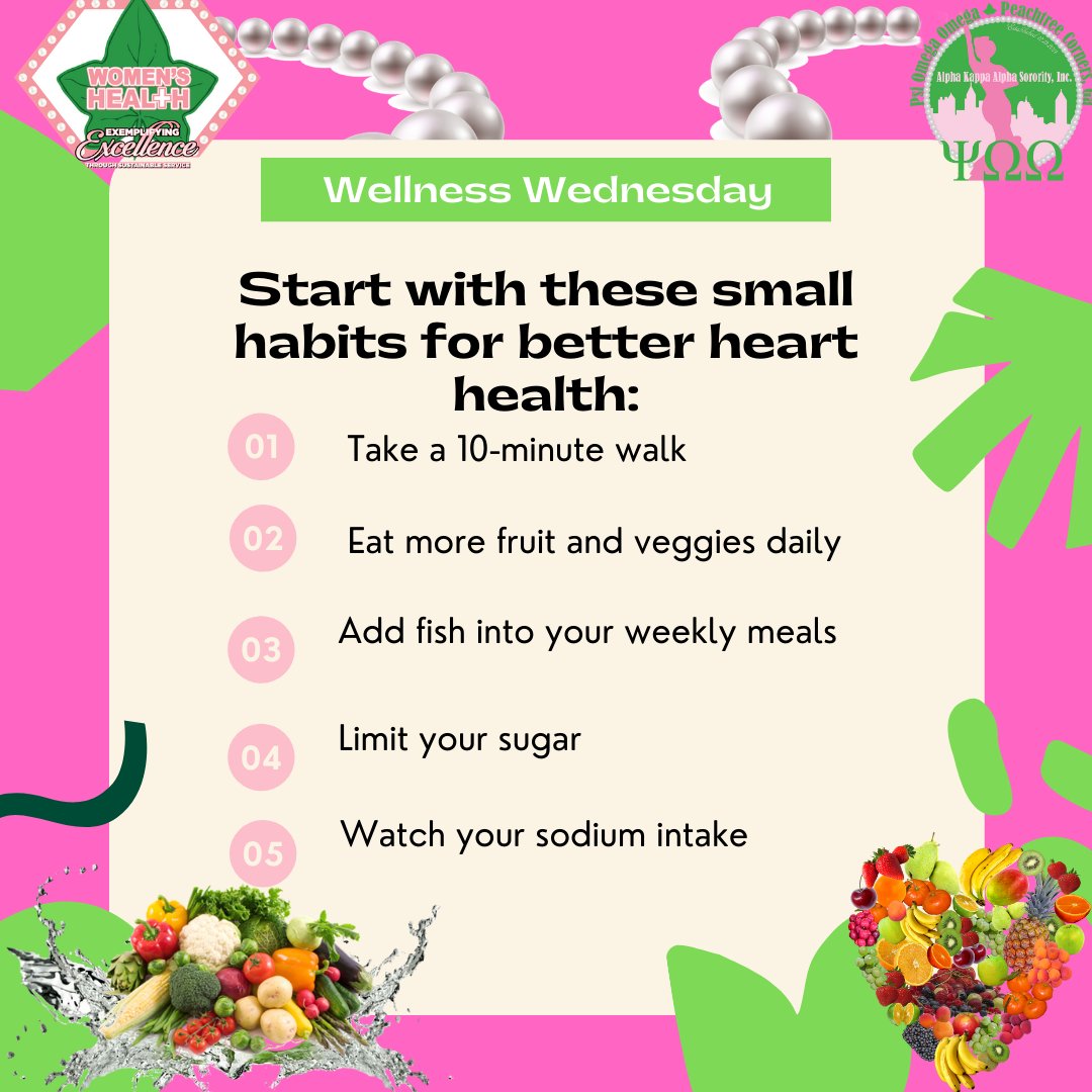 psiomegaomega's tweet image. Did you know that heart disease remains the No. 1 cause of death in the U.S. and kills over 300,000 people a year? Use these simple tips to get on a path to better heart health. Remember, you are in the driver's seat when it comes to your heart."
#TargetII #HeartHealth