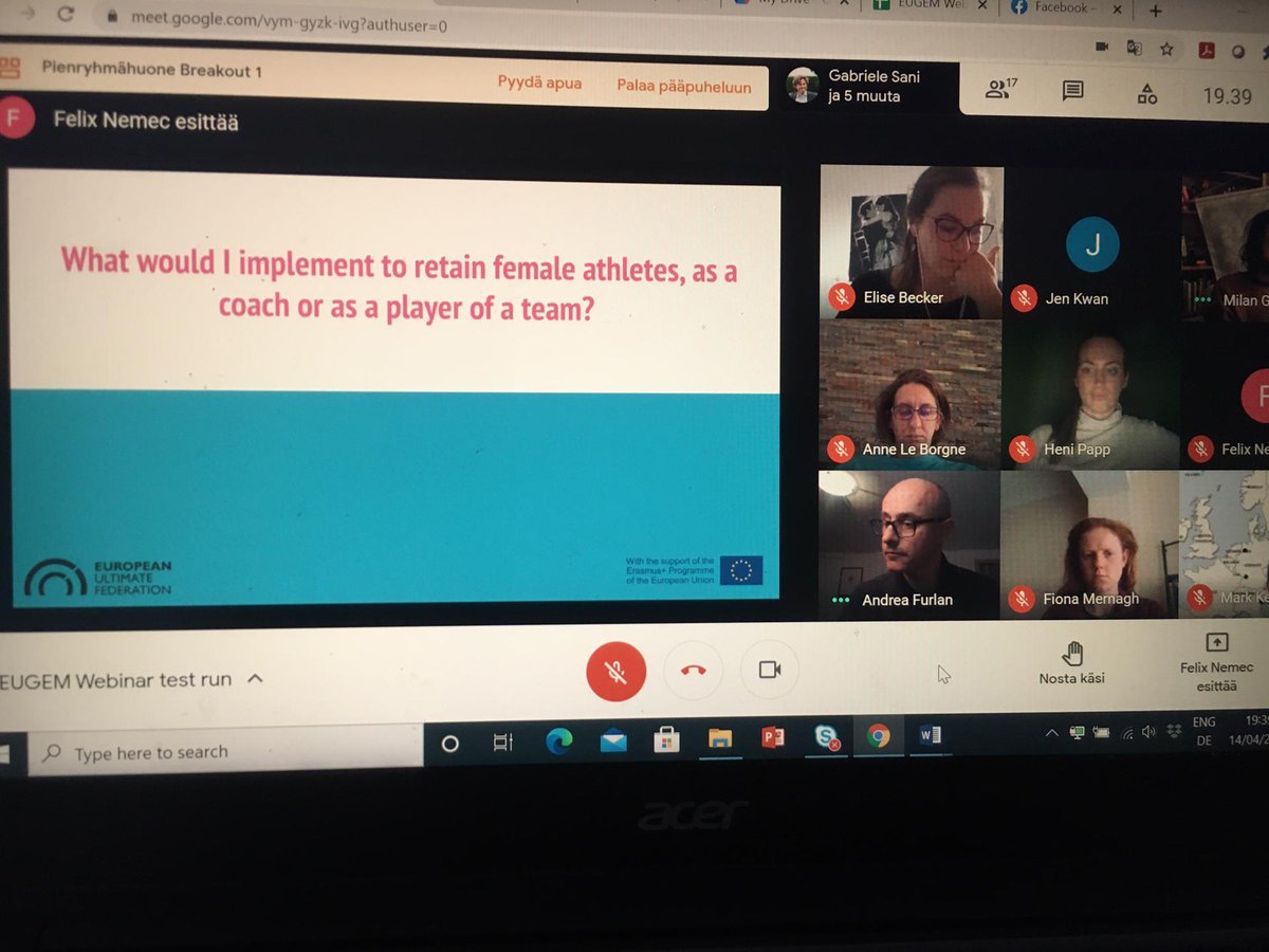EUF_Ultimate's tweet image. EUGEM webinar preparations and test run is underway. Last chance to register for the webinar taking place on 24 April! Register here: forms.gle/FB79H5n59hBaCP…