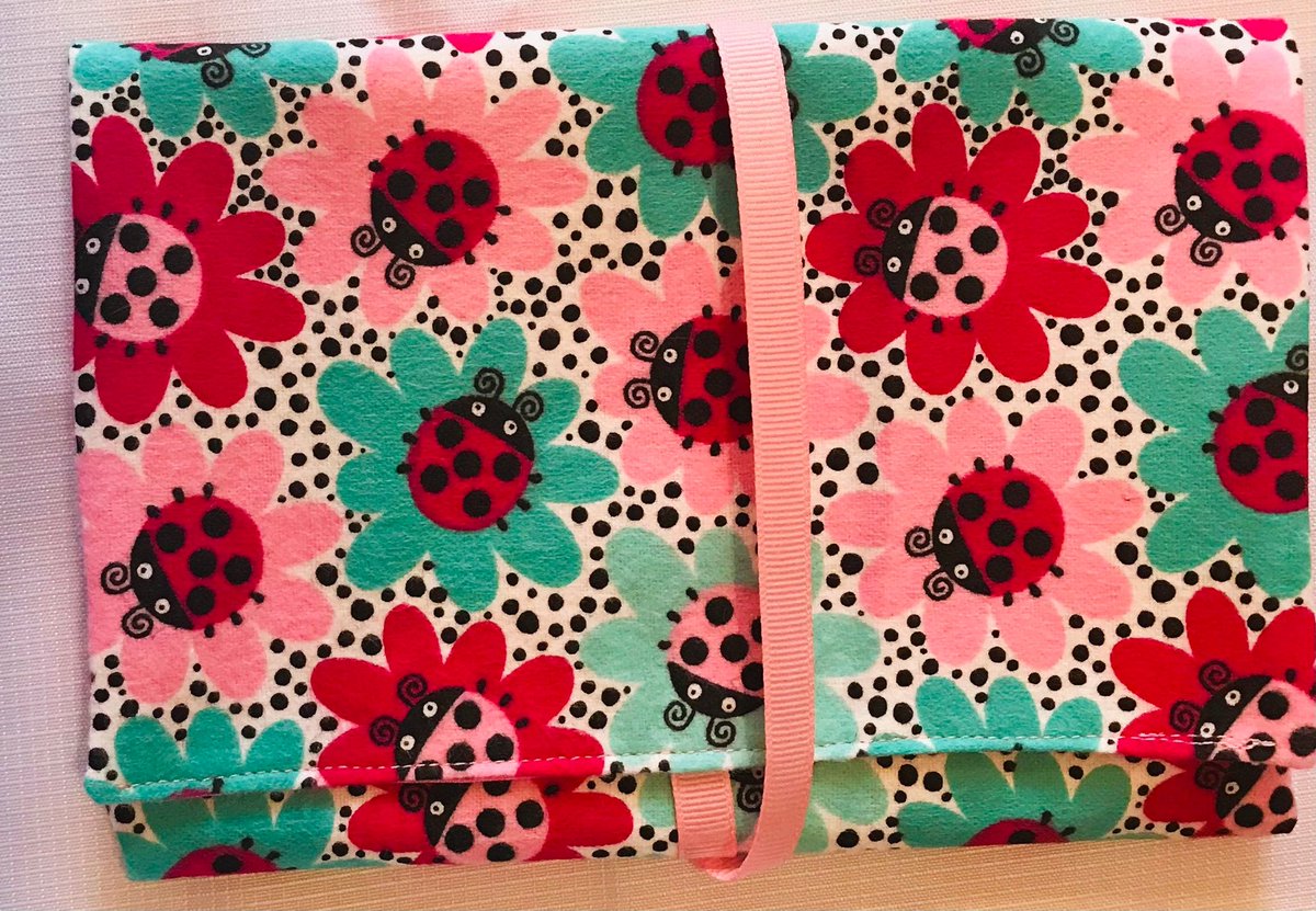 owlspirittarot8's tweet photo. Reversible Wrap Bag, 1 Pocket, Tarot or Oracle Card Bag, Travel Altar (ladybug/Pink) #etsy #tarotreadingmat #altarcloth #ladybugpinkfabric #travelaltar #tarotwrap #tarot #fabricaltar #reversiblebag #cottonaltar https://t.co/FG2muZKHPh https://t.co/8zFF3kz5Wh