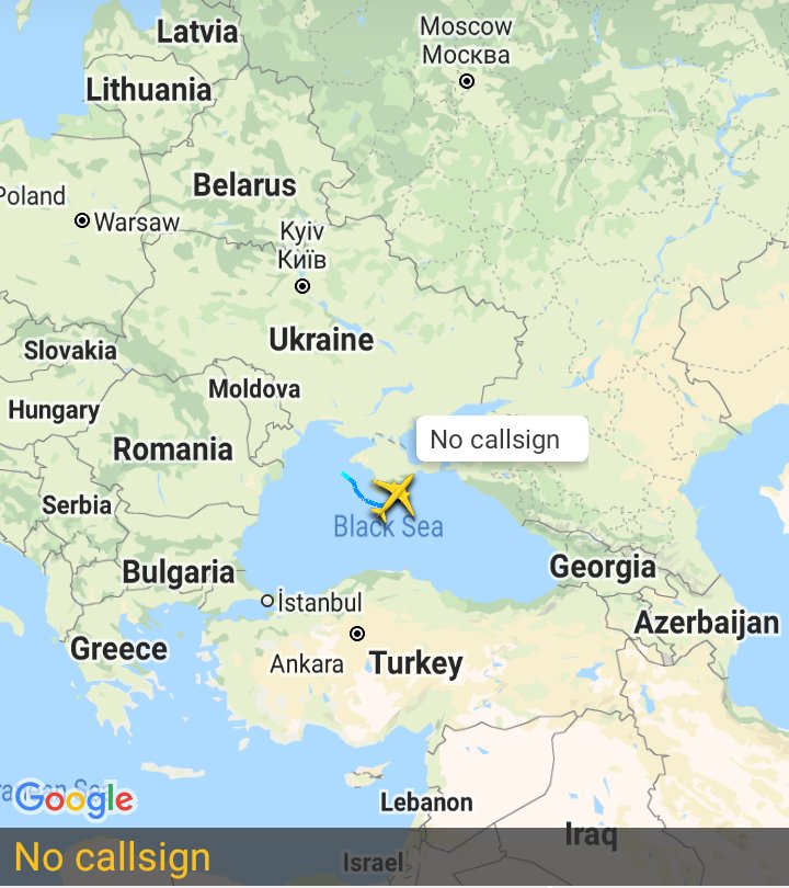 Oceanworldfree's tweet photo. πΊπ² USN #AE6803 #BlackSea
P-8A
#Crimea
https://t.co/7eJ5sUGop5 https://t.co/6cTKCUdkog