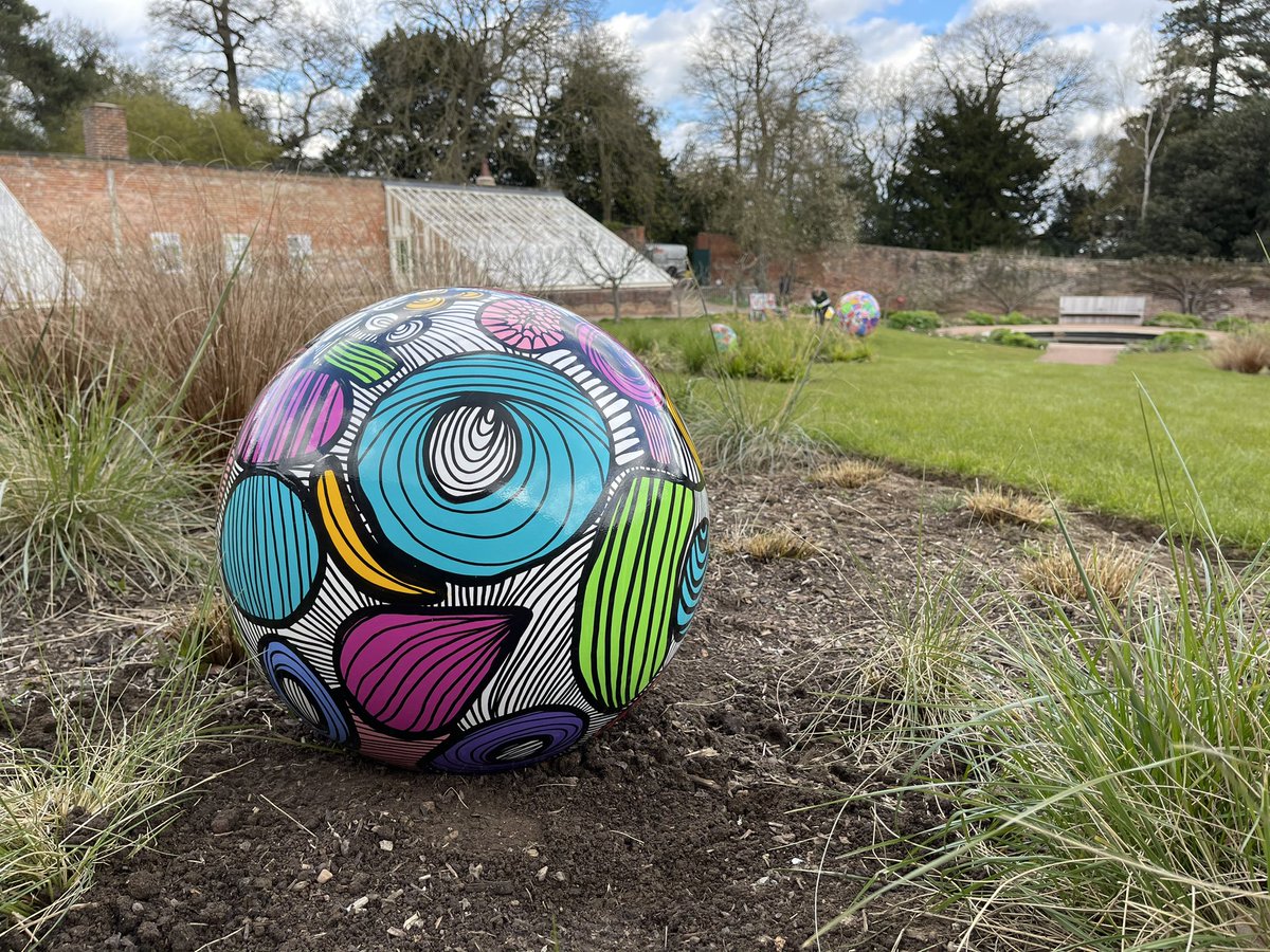 Really excited to be installing #colourforms at the beautiful @CannonHall1760 #peargarden #publicart @BarnsleyMuseums @BarnsleyMHT @Beam_ArtsUK @GreatPlace_WE @ace_thenorth