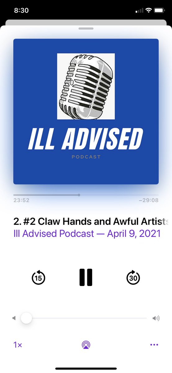 illadvisedtv's tweet photo. New logo new platform. We are now on Apple Podcasts so go give us a follow there and get caught up before episode three drops on Friday! https://t.co/l4S45cbqmm