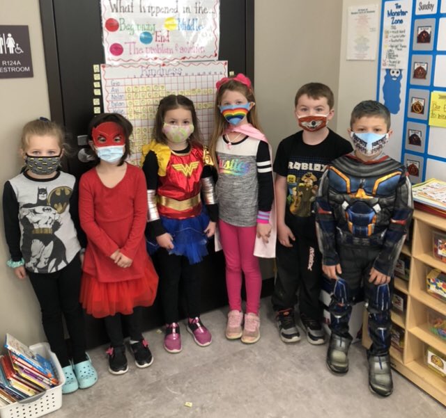 Who is your “SUPER HERO”?
The children in Room #124 are mine! 💕