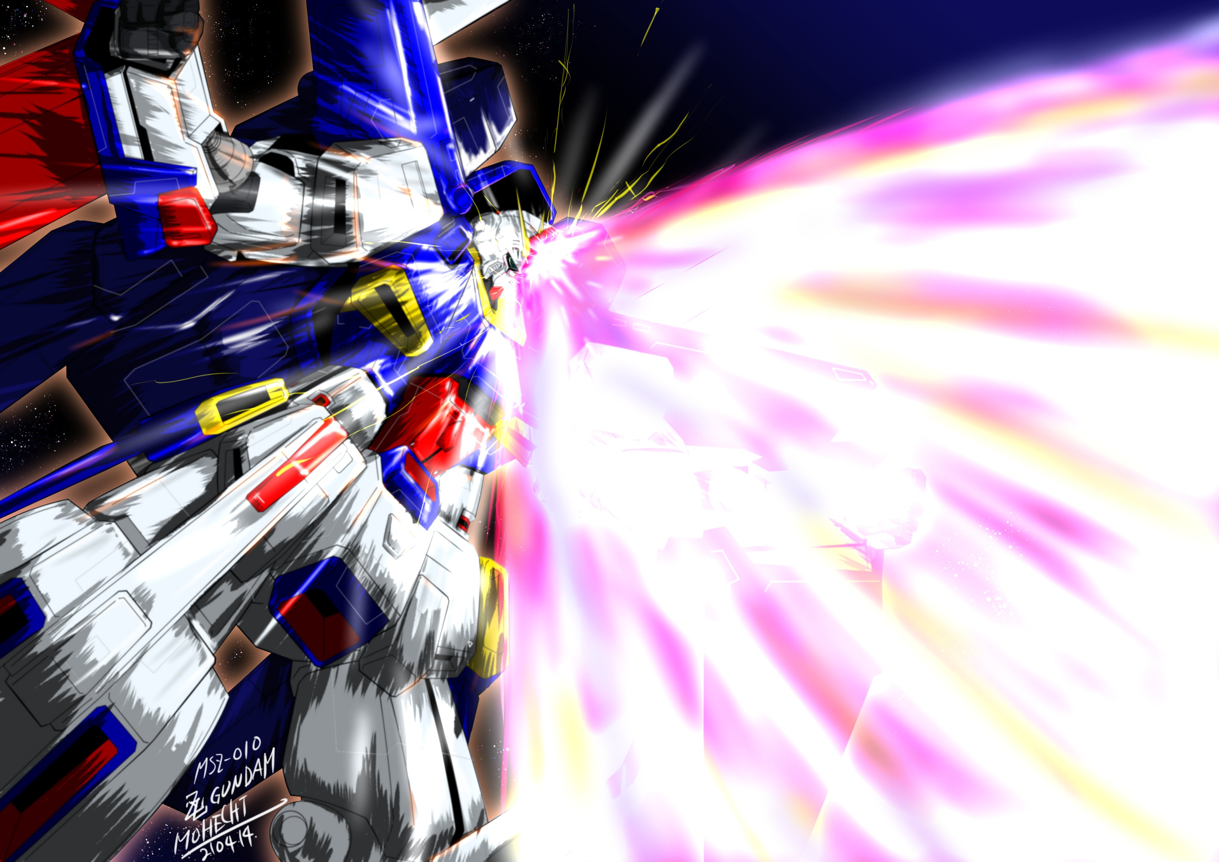 もへち ハイ メガ キャノン イラスト 描いてみた 機動戦士ガンダムzz Zzガンダム ハイメガキャノン こんなご時世にぶっ放せ T Co 4o09eg92ux Twitter