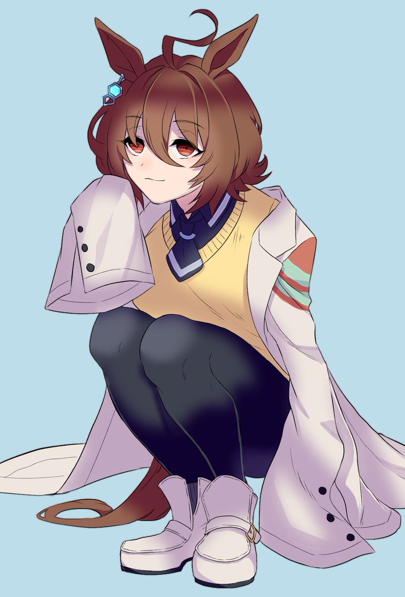 アグネスタキオン(ウマ娘) 「かわよ…… 」|蓮のイラスト