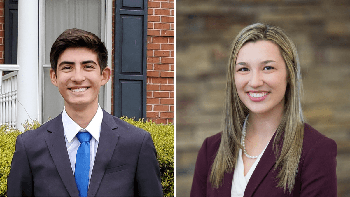 ClemsonCECAS's tweet photo. We congratulate Gabriel Cutter and Lauren Davis on receiving Goldwater Scholarships!
https://t.co/dnRrRAWKlZ https://t.co/mp8GR3jtvj