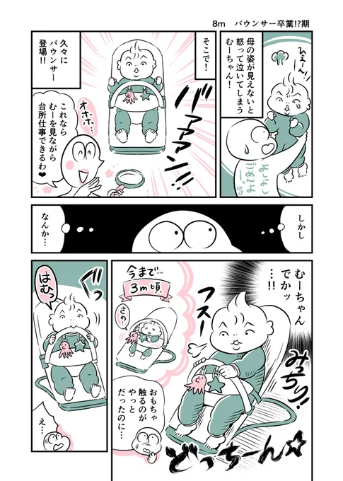8m バウンサー卒業!?期 