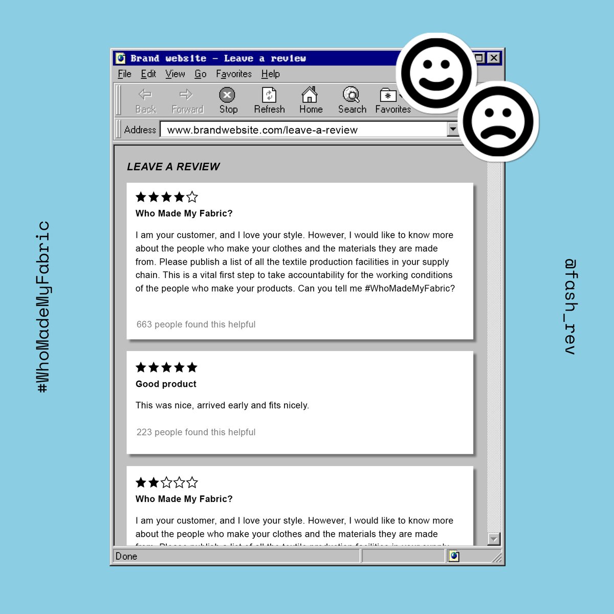 Fashion Revolution tweet media