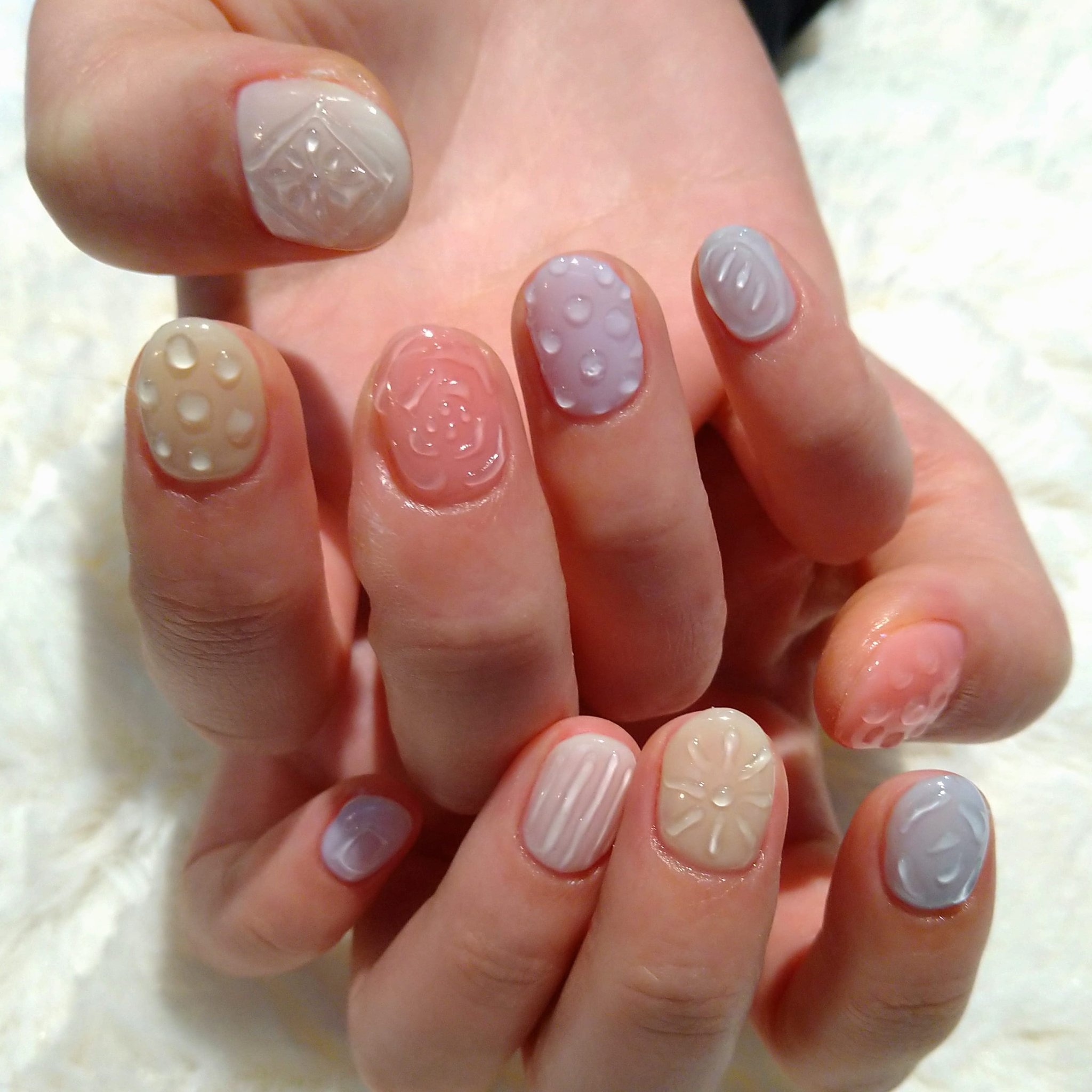 Erie S Nerd Nails お客様ネイル ドロップネイル 模様はお客様がデザイン考えてくださいました ありがとうございました ネイル 痛ネイル キャラネイル ネイルアート 手描きイラスト 手描きネイル 手描き アート 模写 モチーフ ネイル 爪