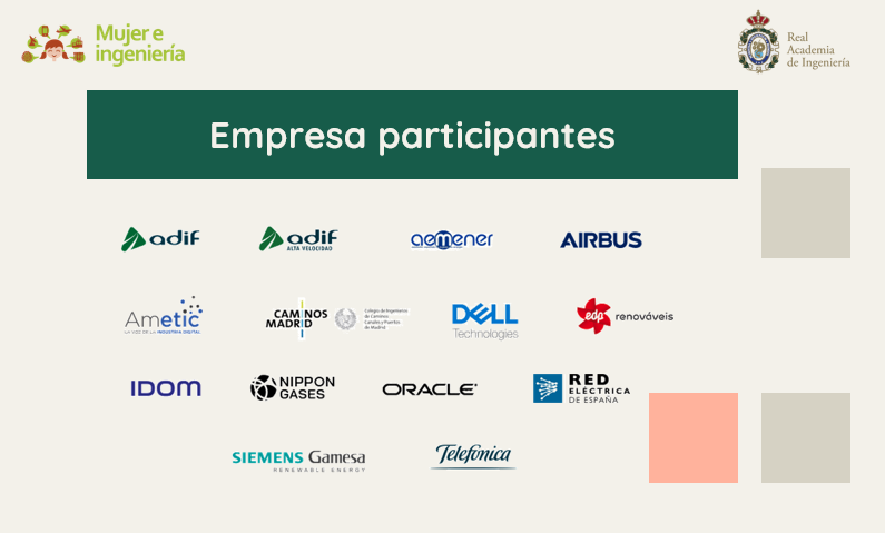 Mujeringenieria's tweet photo. Hoy presentamos el "Programa de mentoring de excelencia para el desarrollo del talento #STEM  femenino". GRACIAS  @Adif_es @Mujeres_Energia @Airbus @caminosmadrid @DellTechSpain @EdpRenewables @IdomGroup @NipponGasesESP @oracle_es @RedElectricaREE @SiemensGamesaES @Telefonica https://t.co/OySU4Kl89t