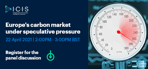 SAVE THE DATE
While there is lots of talk about speculative activities driving #EUETS prices, we @ICISenergy  discuss directly with non-compliance players, featuring <a href="/Jan_CO2/">Jan Ahrens</a> <a href="/MichaelAzlen/">Michael Azlen</a> <a href="/Arieldpereza/">Ariel Perez</a> <a href="/cbhvb/">Benedikt von Butler</a> 
Register now for our 22 April panel: bit.ly/2ORyybk
#OCTT