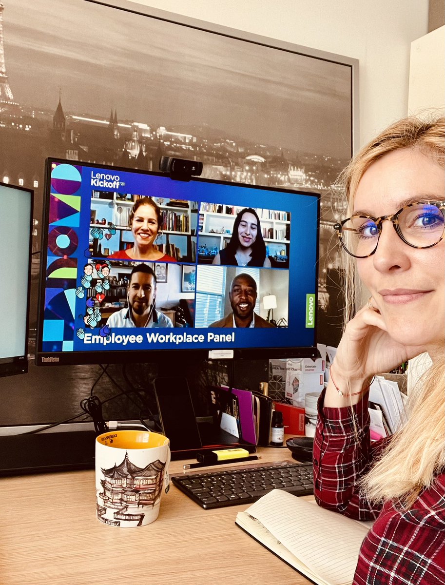 So great to see our Lenovo colleagues from all over the world during our virtual Ww FY22 #LenovoKickOff #WeAreLenovo